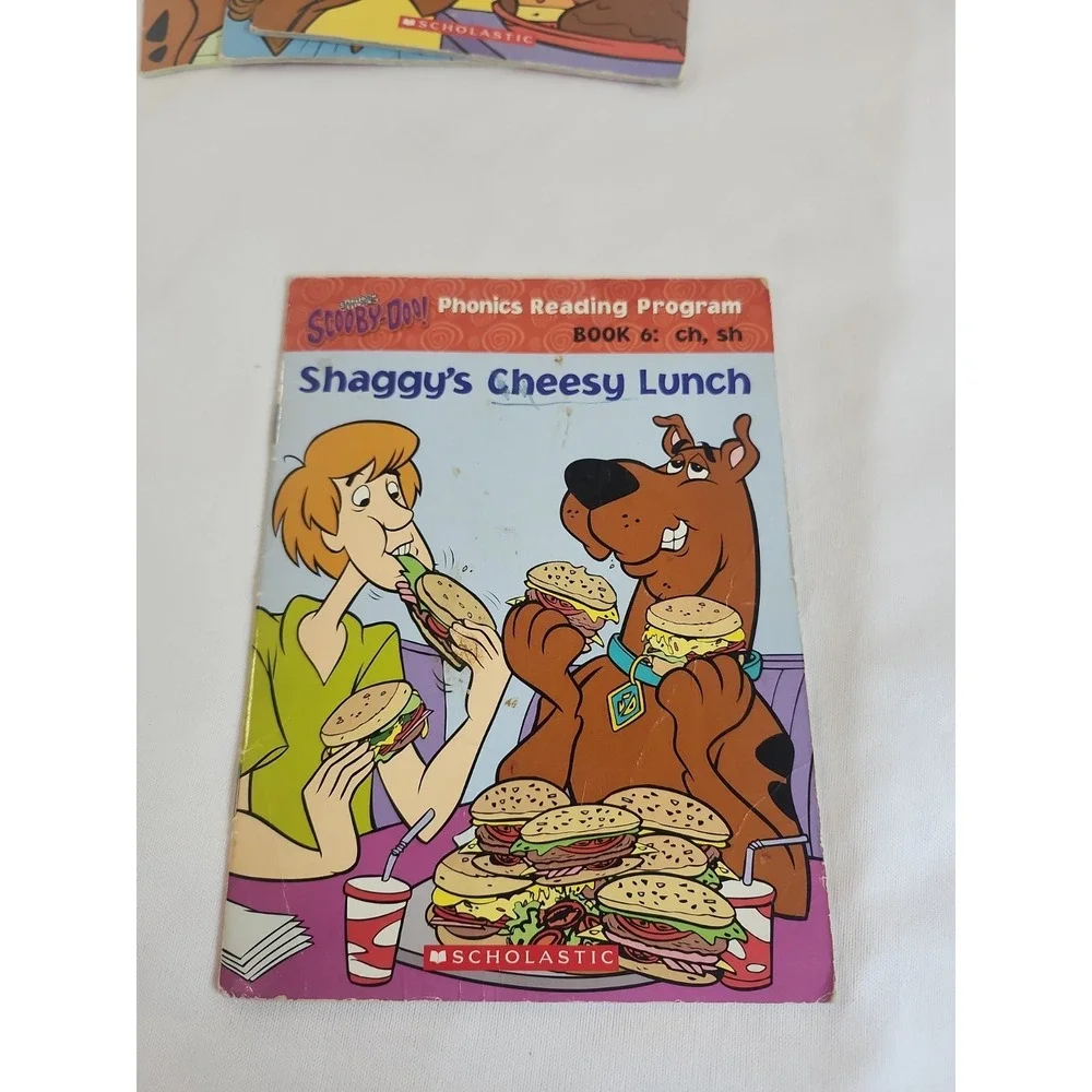 Scholastic Book Lot Scooby Doo Phonics Reading Program‎ Incomplete Has 1246789
